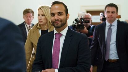 George Papadopoulos, ex-assessor de Trump, em uma imagem de arquivo.