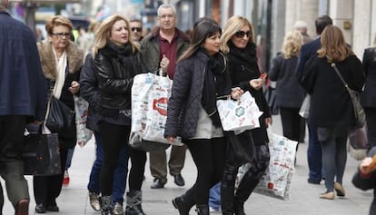 Clientes de compras en Alicante