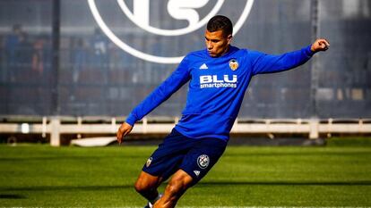 Jeison Murillo, durante un entrenamiento.