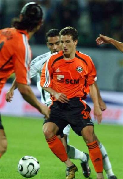 Elano, en un partido Shakhtar-Legia Varsovia el pasado agosto.