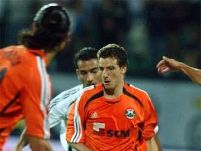 Elano, en un partido Shakhtar-Legia Varsovia el pasado agosto.