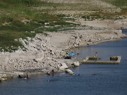 Imagen del embalse de Darnius Boadella, en Girona, el pasado mes de agosto.