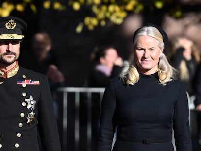 Haakon y Mette-Marit de Noruega