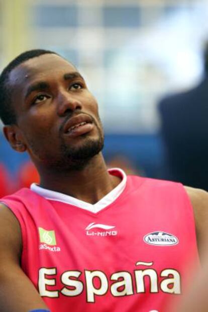 Ibaka, con la selección.