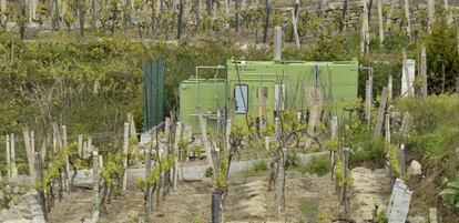 Depuradora instalada en Arnoia por la concesionaria de las plantas investigadas por la UE antes del concurso.