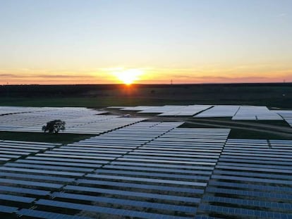 Parqué fotovoltaico.