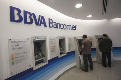 Una sucursal del BBVA Bancomer en México.