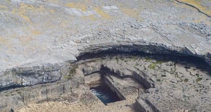 La piscina de Inis Mór.