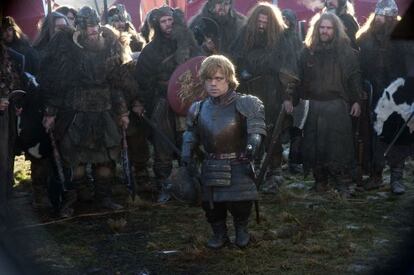 Peter Dinklage, como Tyrion Lannister en 'Juego de tronos'.