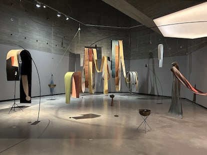 Sala de la exposición de Cristina Mejías.