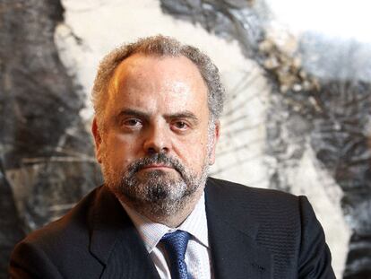 Ignacio Polanco, presidente de PRISA, ayer en Madrid.