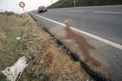 Imatge d'arxiu d'un accident de trànsit.