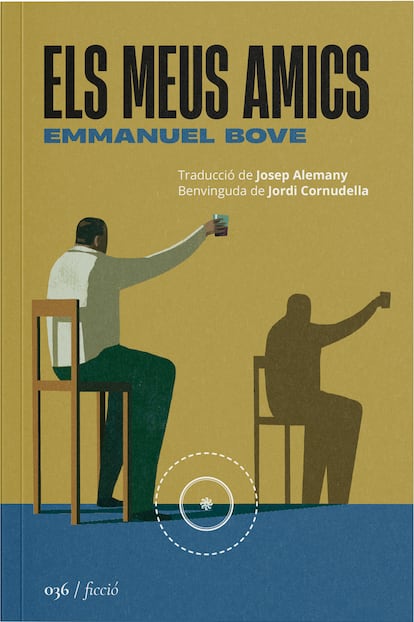 Portada de 'Els meus amics', de Emmanuel Bove.
