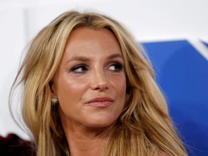 Britney Spears, en unos premios de la MTV en Nueva York, en agosto de 2016.