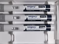 Inyecciones de Wegovy.
