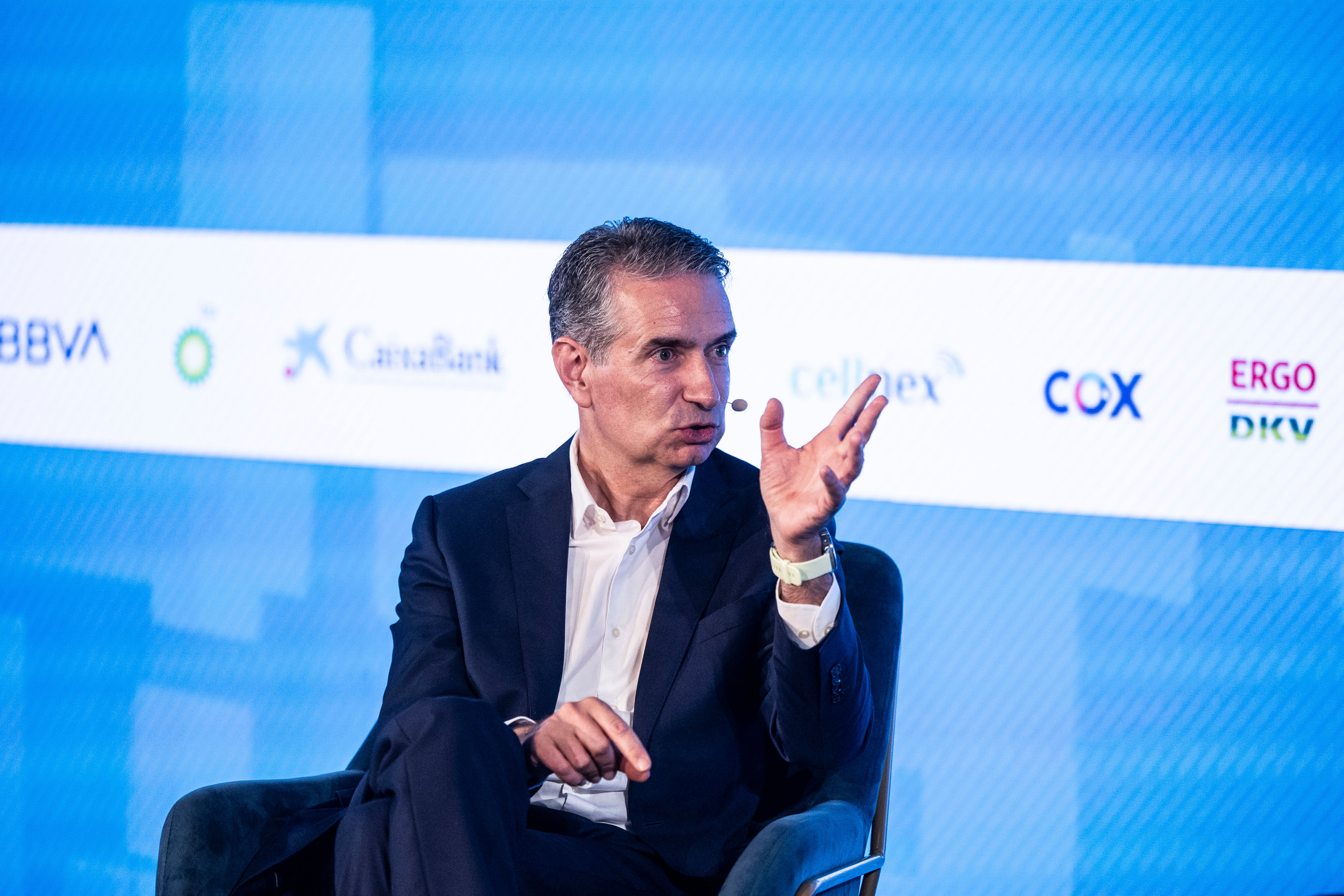 Miguel Angel Turrado, director general de HP SCDS, durante su intervención en el Foro CREO 2026 en Madrid (España) el 14 de octubre de 2026.