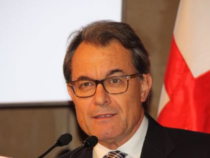 Artur Mas, presidente en funciones de la Generalitat de Catalu&ntilde;a.