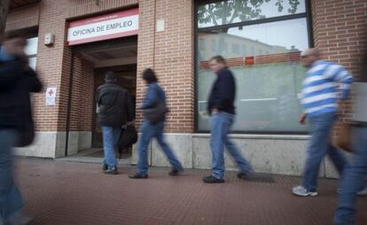 Oficina de Empleo en Alcala de Henares (Madrid).