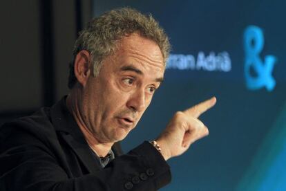 Chef Ferran Adri&agrave;.