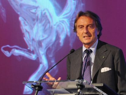  El expresidente de Ferrari Luca Cordero De Montezemolo.