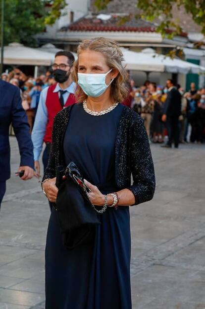 La infanta Elena ha sido una de las invitadas de la ceremonia.