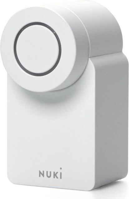 Nuki Smart Lock Go (2025) cerradura inteligente de color blanco