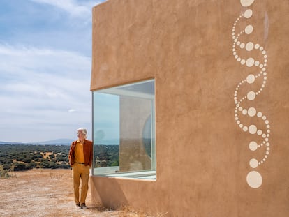 Jacobo Siruela, en su casa de Larrodrigo (Salamanca).