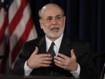 Ben Bernanke, presidente de la Reserva Federal.