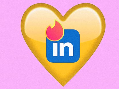 Tanto Tinder como LinkedIn piden a sus usuarios utilizar sendas aplicaciones para los fines para los que fueron creadas, pero eso no ha evitado que se esté estableciendo una mezcla de ligoteo y 'networking' en ambas.