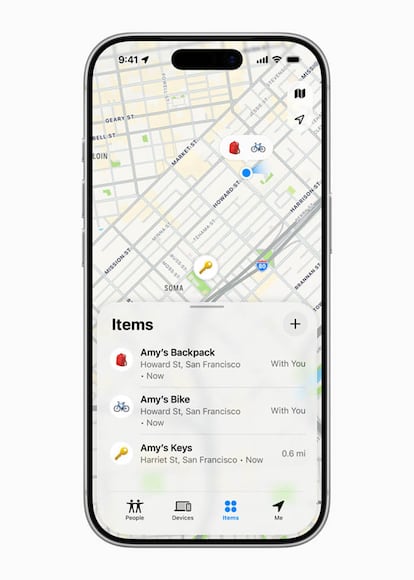 Uso del nuevo localziador AirTag de Apple