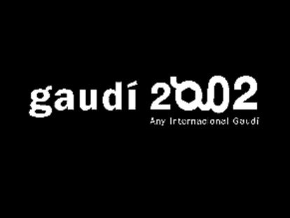 logotipo para el Año Gaudí 2002.