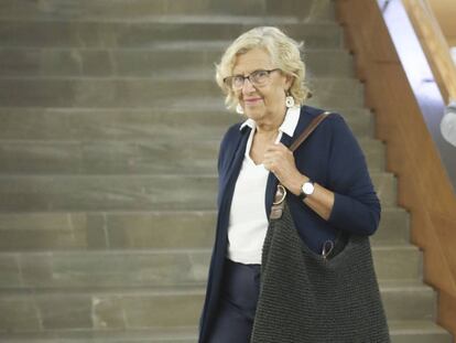 La Alcaldesa de Madrid, Manuela Carmena.