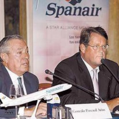 Gonzalo Pascual, copropietario de Marsans, y Gunnar Raitan, vicepresidente de SAS