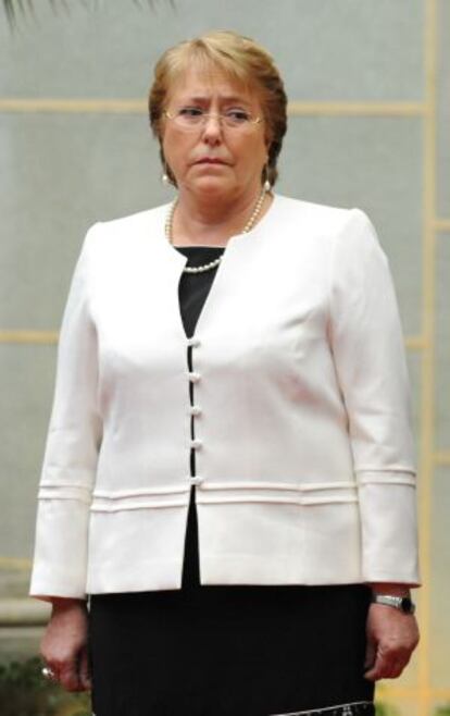 Michelle Bachelet en Guatemala el pasado mes de enero.