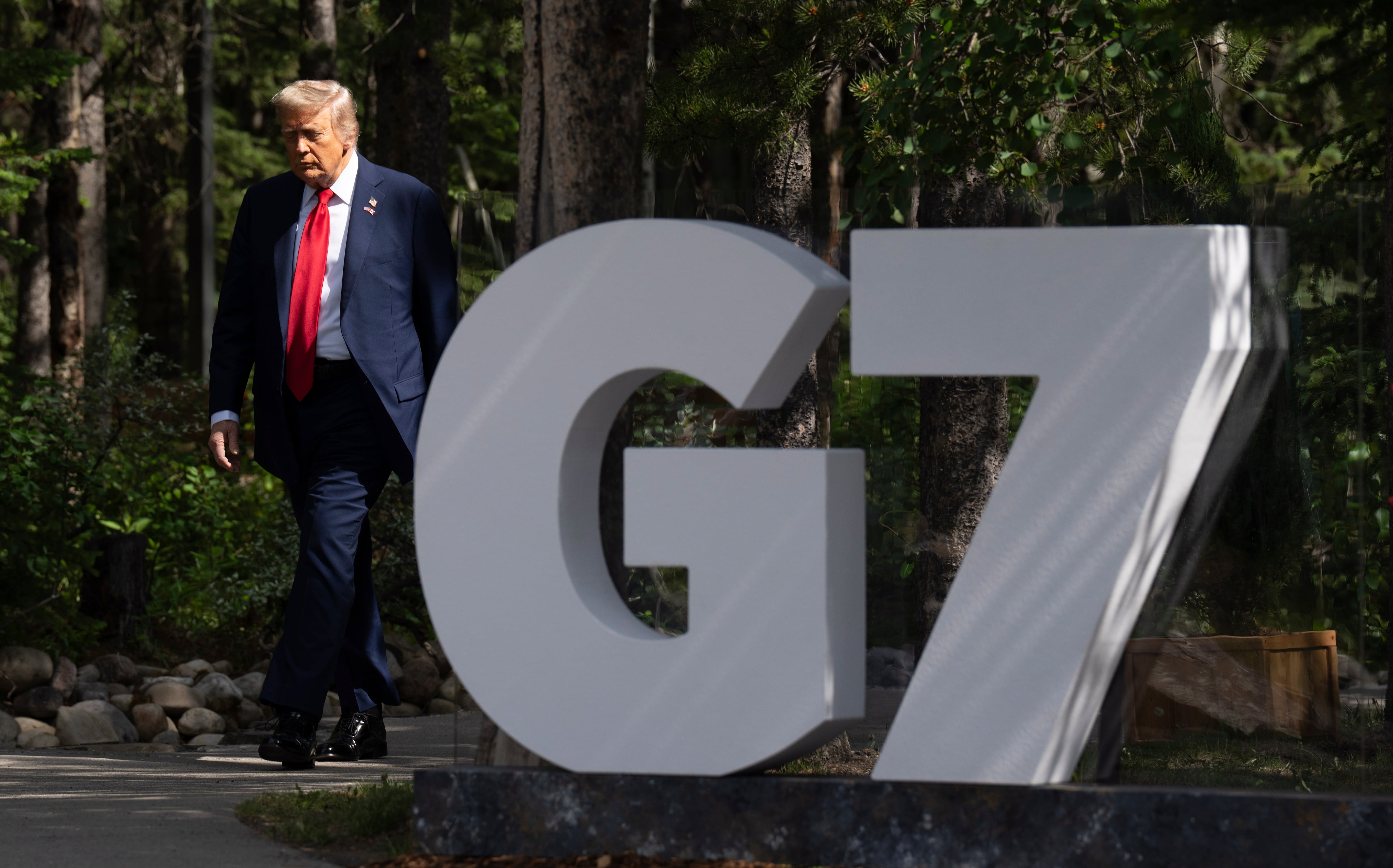 Trump se resiste a apoyar una declaración del G-7 para una desescalada en Oriente Próximo