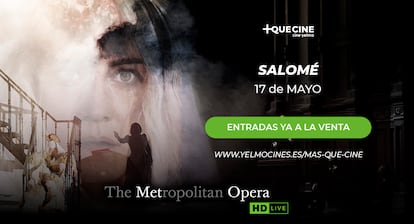 No te pierdas la ópera Salomé el próximo 17 de mayo a través de +Que Cine, la ventana de contenidos alternativos de Cine Yelmo.