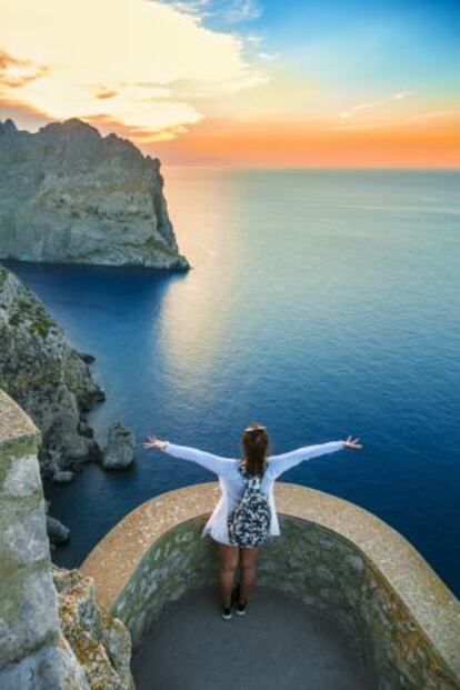 El mirador de Es Colomer, en el cabo de Formentor (Mallorca).