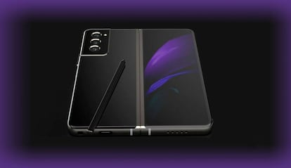 Samsung Galaxy Z Fold 3 render