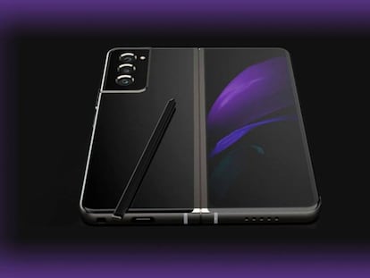 Samsung Galaxy Z Fold 3 render