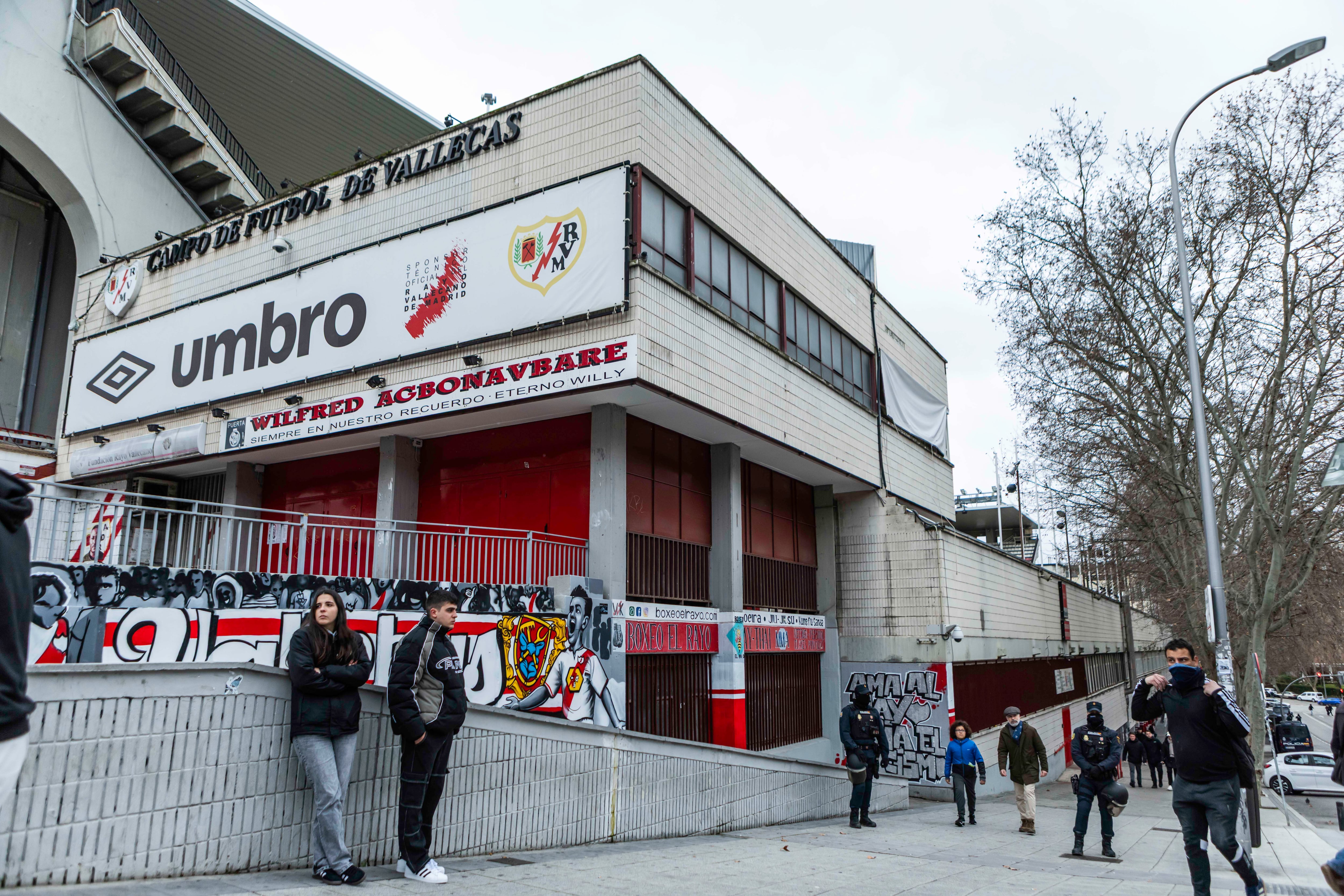 DVD 1301 7/02/2026).  Madrid, España.

Manifestacion de los bukaneros lo ultras del rayo  / Inma Flores
