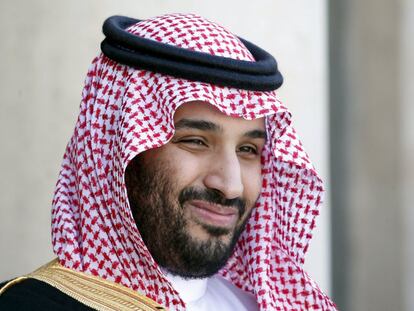 El príncipe saudí Mohamed bin Salmán, en una fotografía tomada en París en junio pasado.