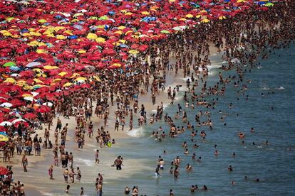 Playa de Ipanema, en R&iacute;o de Janeiro, Brasil
