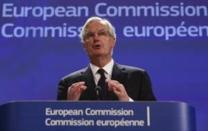 El comisario europeo de Mercado Interior y Servicios, Michel Barnier. EFE/Archivo