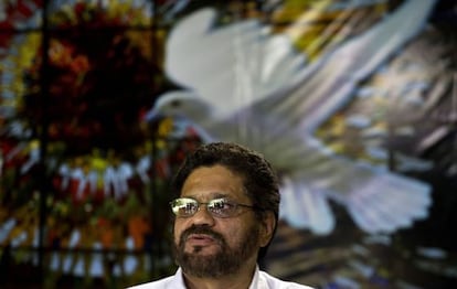 Iván Márquez, jefe negociador de las FARC.