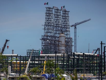 La refinería Dos Bocas Olmeca de Petróleos Mexicanos (PEMEX), en Paraíso, Tabasco, en julio de 2022.