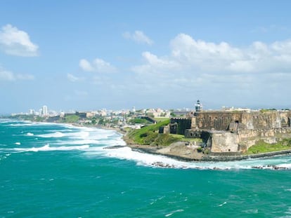 Castillo de San Felipe del Morro en San Juan de Puerto Rico.