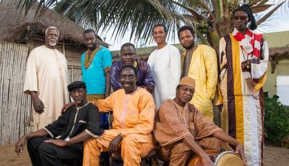 L'Orchestra Baobab, una de les grans formacions africanes del moment.