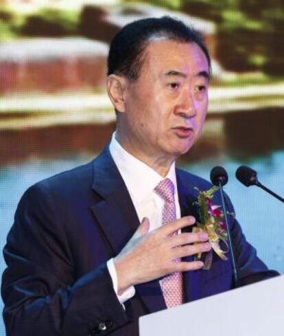 El presidente del gigante chino Dalian Wanda, Wang Jianlin