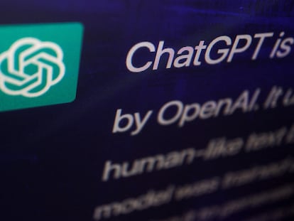 Una captura de la aplicación de inteligencia artificial Chat GPT