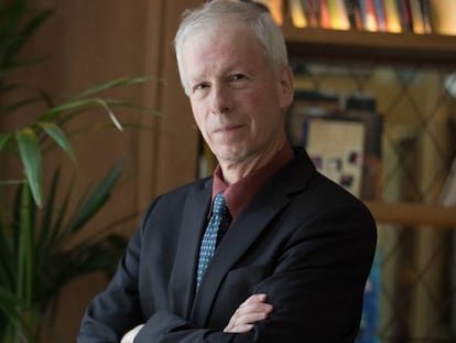 St&eacute;phane Dion, en el Hotel Villa de la Reina, en Madrid.